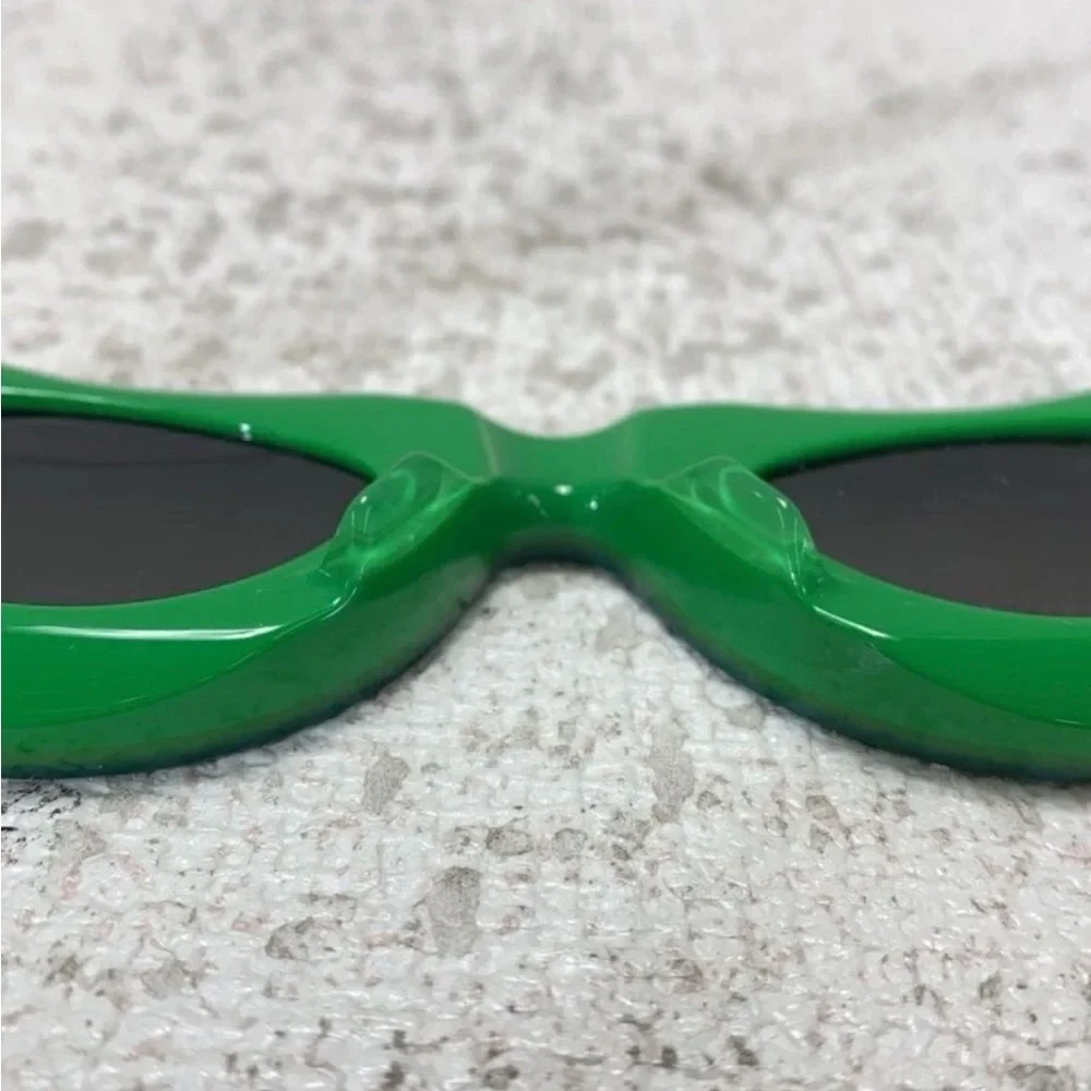 Bottega Veneta Green Sunglasses